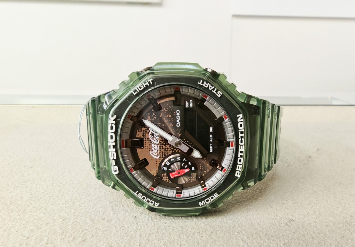 483回 カシオ G-SHOCK GA-2100CC-3AJR 頑張れ国産時計のブログ