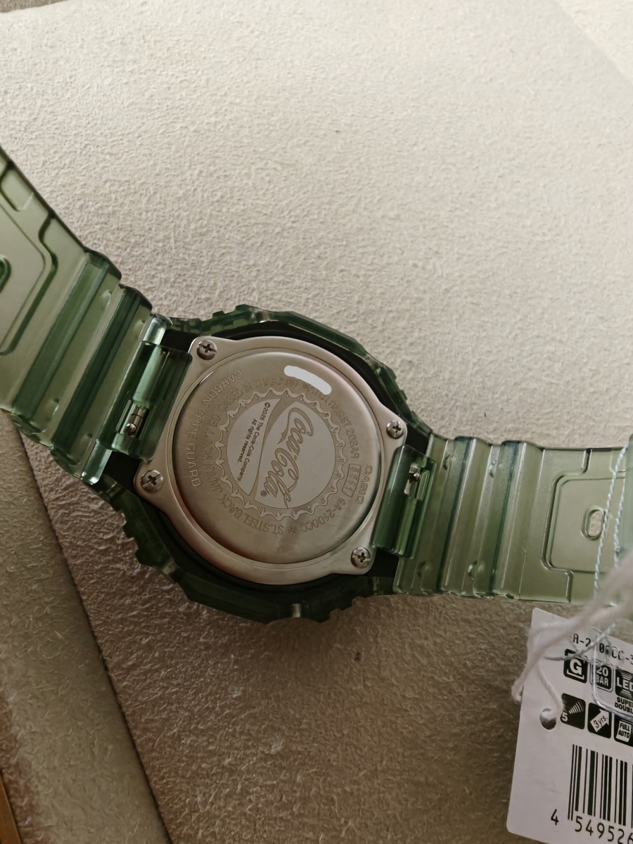 483回 カシオ G-SHOCK GA-2100CC-3AJR 頑張れ国産時計のブログ