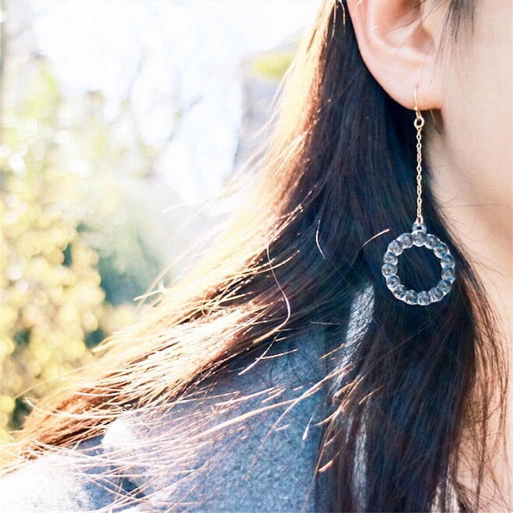 シンプルで繊細なお気に入りピアス Hario まいたけログ