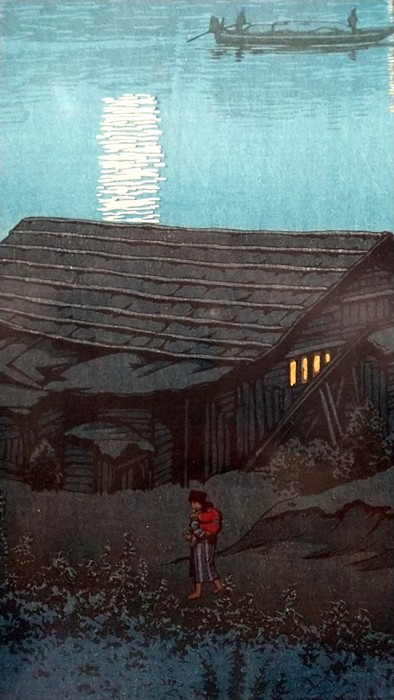 浮世絵版画［駒場之風景］ 終了致しました。新版画の美 川瀬巴水木版画展（初期摺木版画