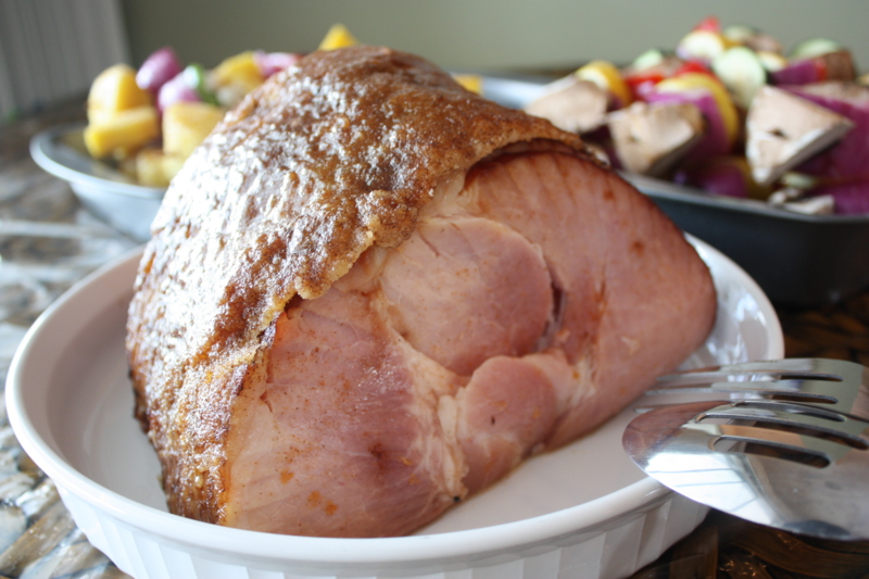 ハニー・グレイズド・ハム (honey glazed ham)・・・・ Jacksonville写真日誌