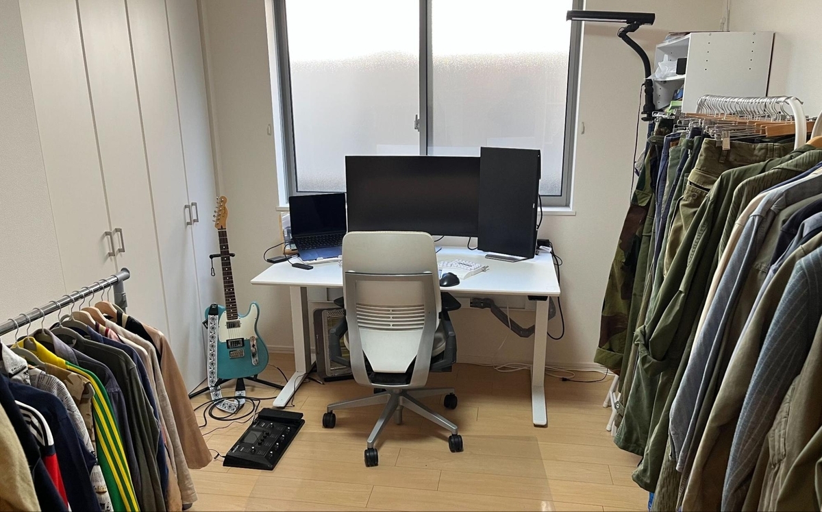 古着に囲まれた環境（junkichi）