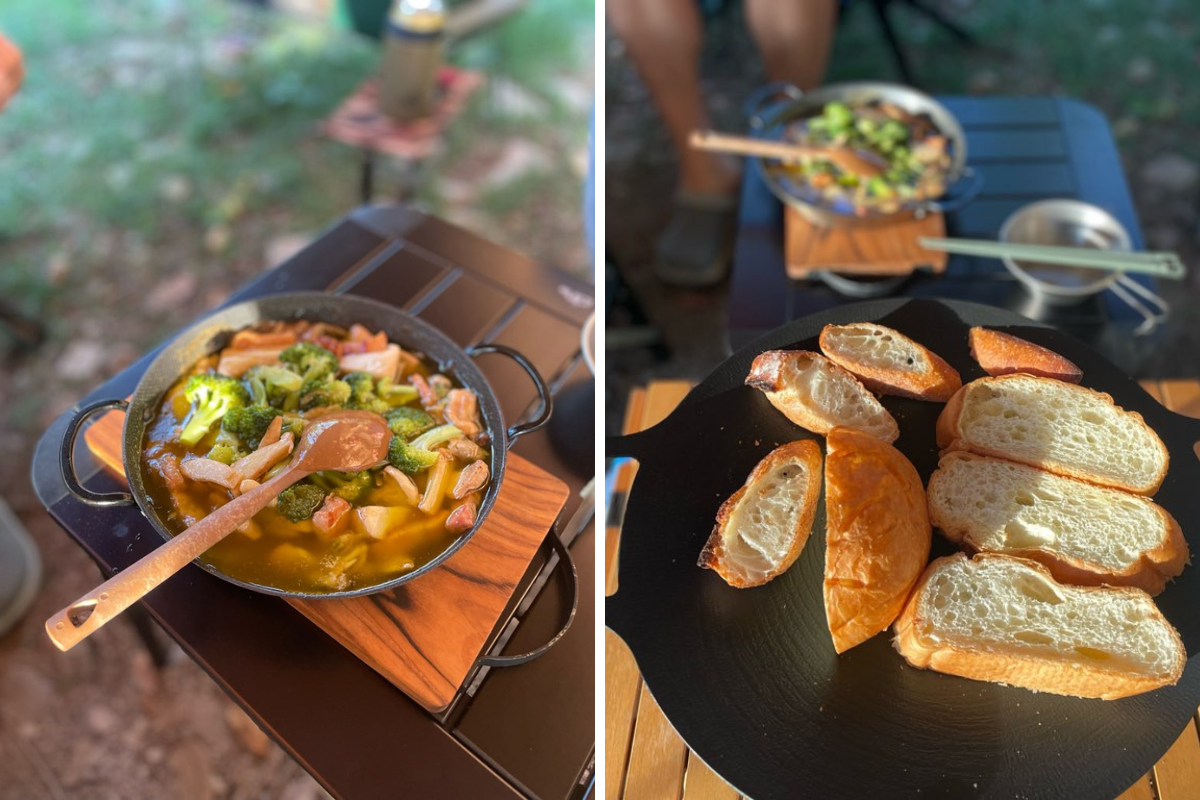 キャンプ飯