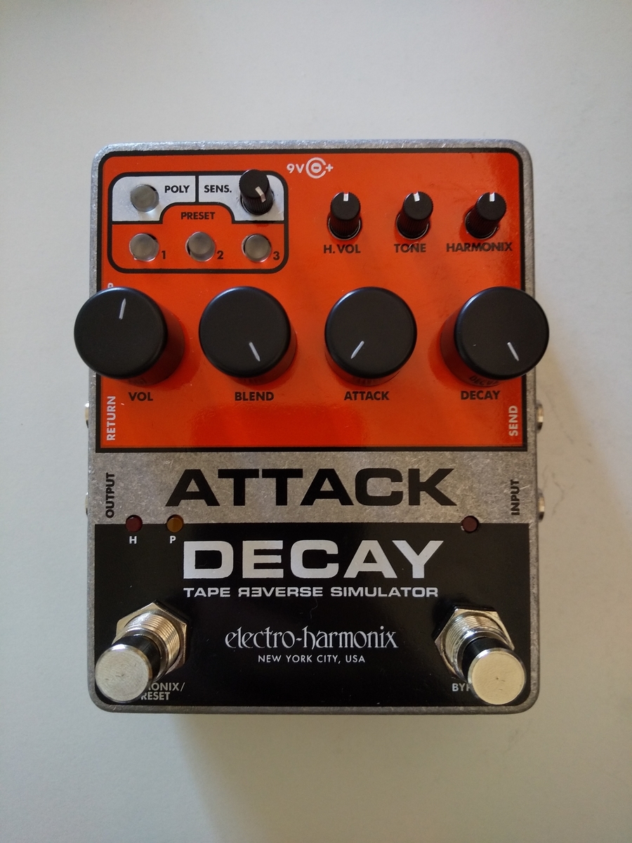 Electro harmonix attack decay