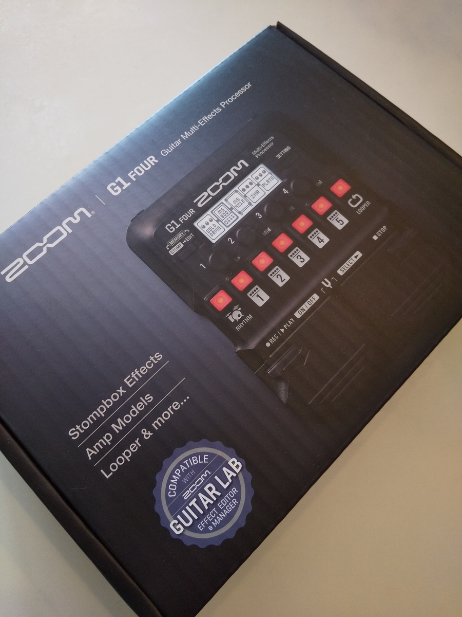 ZOOM G1 FOUR レビュー - JG251 blog