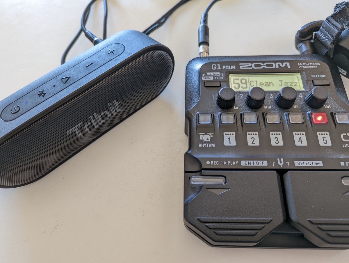 Tribit ＆ ZOOM G1 FOUR - JG251 blog