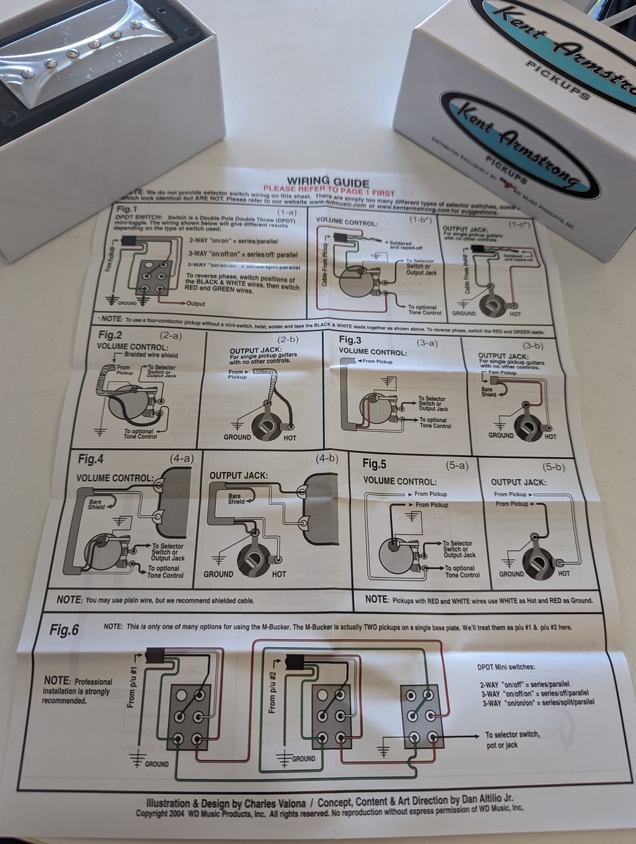 KENT ARMSTRONG WPU900V Vintage P-90 Pickup In Humbucker Case
