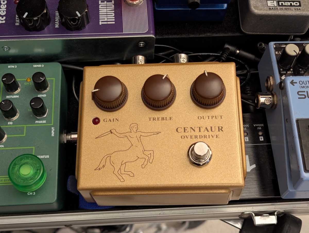 BEHRINGER CENTAUR OVERDRIVE レビュー（サウンドハウスで納期3