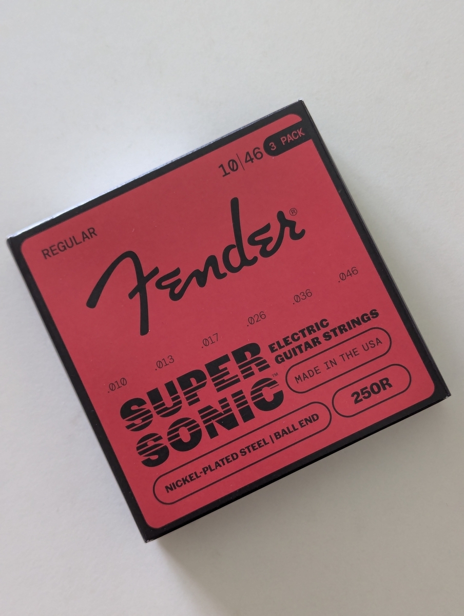 FENDER弦のパッケージが変更に - JG251 blog