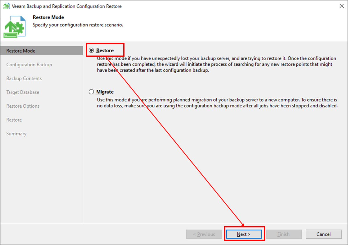 Veeam Backup&Replication Ver13構成情報のリストア - JBS Tech Blog