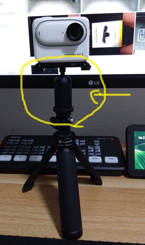 insta360x3【見えない自撮り棒付】 何気ない