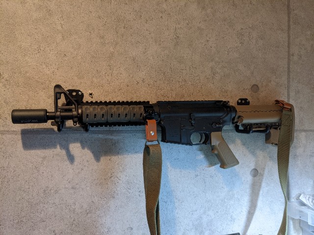 電動ガンパーツ　レプリカ　M4系列　ハンドガード、ストック等トレポンCQBR 電動ガンパーツ レプリカ M4系列 ハンドガード、ストック等
