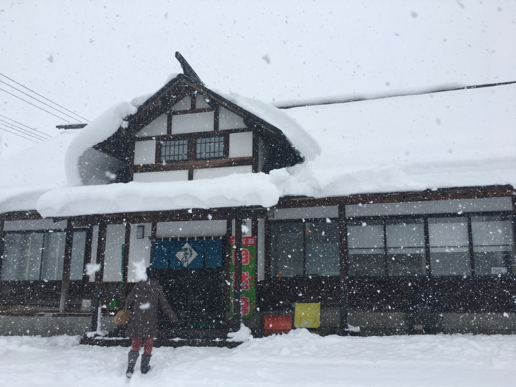 大石田のお蕎麦屋さんへ