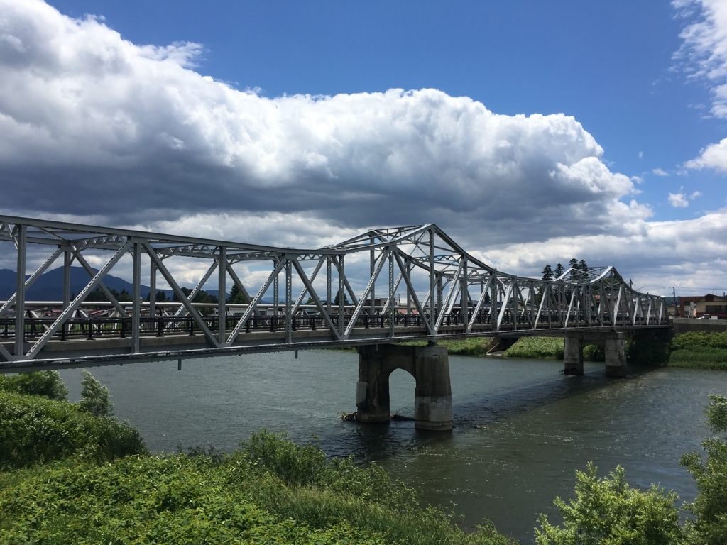 最上川の大石田大橋