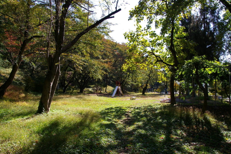 若木山公園　「秋の昼下がり」