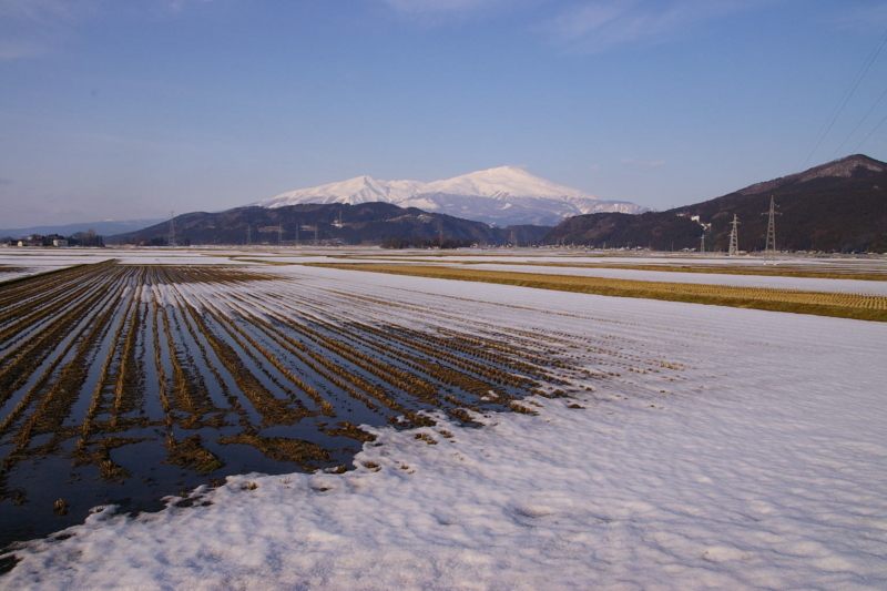 Imgp2285080310 八幡町からの鳥海山眺め
