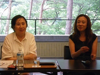 Imgp1495 久美沙織先生と包海燕先生のスーパービッグな講演会