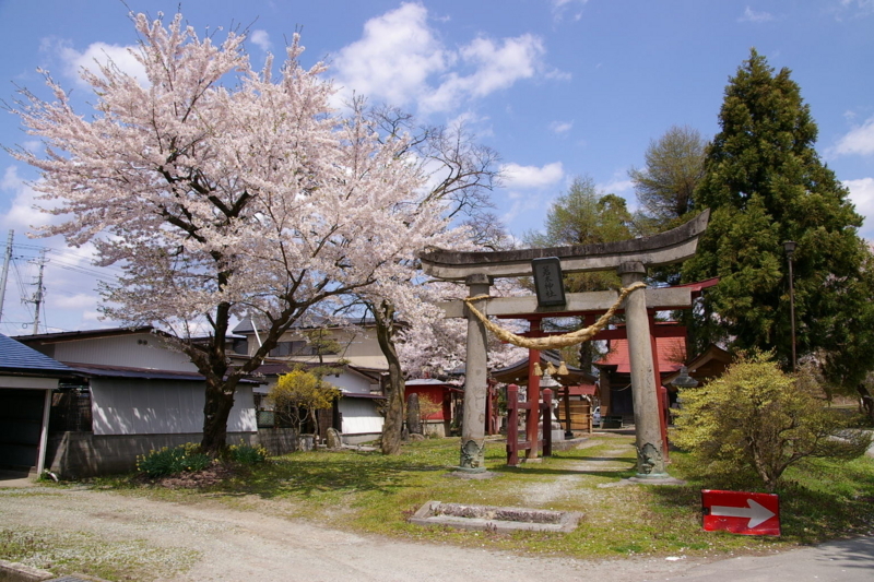 東根市神町若木山公園・若木神社