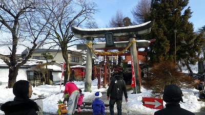 若木神社　初詣