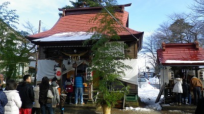 若木神社　初詣