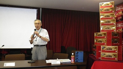 Imgp28690701 発起人の猪越康也先生 イスクラ産業本社において