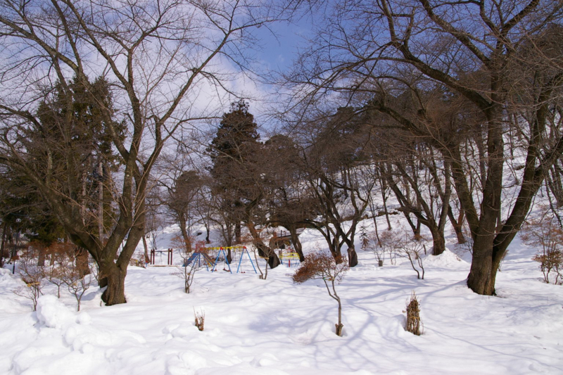 Imgp34780224 若木山公園 雪景色