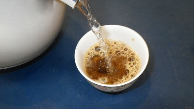 Imgp44671120 独歩顆粒のお湯割りです
