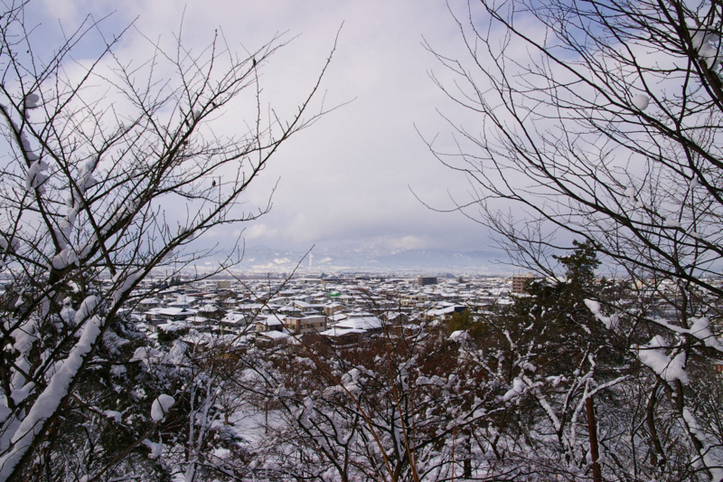 冬の若木山を登りました