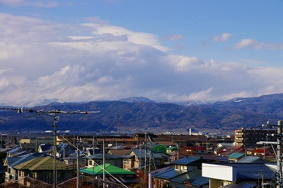 月山は雲隠れ