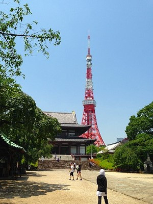 増上寺では徳川魂も感じてきました。