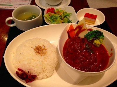0101207 ハンバーグセット美味しかったです!