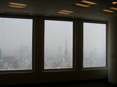 P7310027 六本木ヒルズの会場はビルの40階だけあって眺めが素晴らしいです。