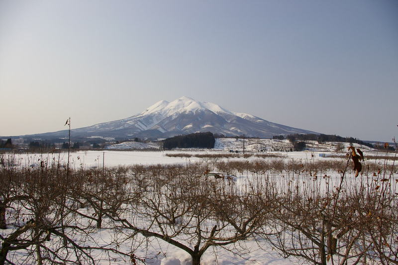 青森県弘前市　岩木山