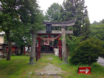 若木神社　夏