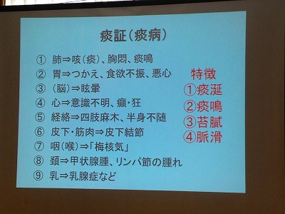0151025 健脾、化痰~健脾処方の漢方復習~