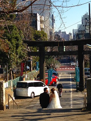0190116 新婚カップルの写真撮影