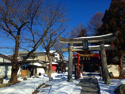 東根市神町の若木神社