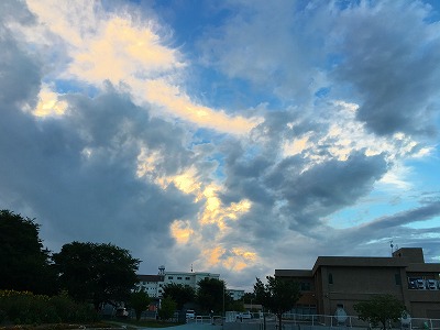 夕方の空