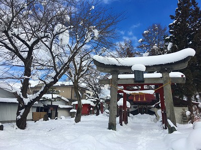 冬の若木神社