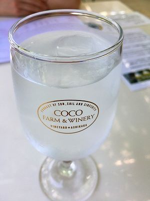 Img_72430709 カフェのお水もオシャレ