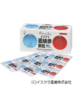 Iskra84iskrabakumisankaryu イスクラ麦味参顆粒