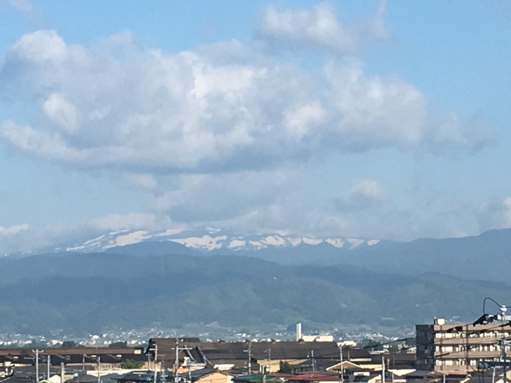 f:id:jdy00247:20180625165254j:plain 月山展望