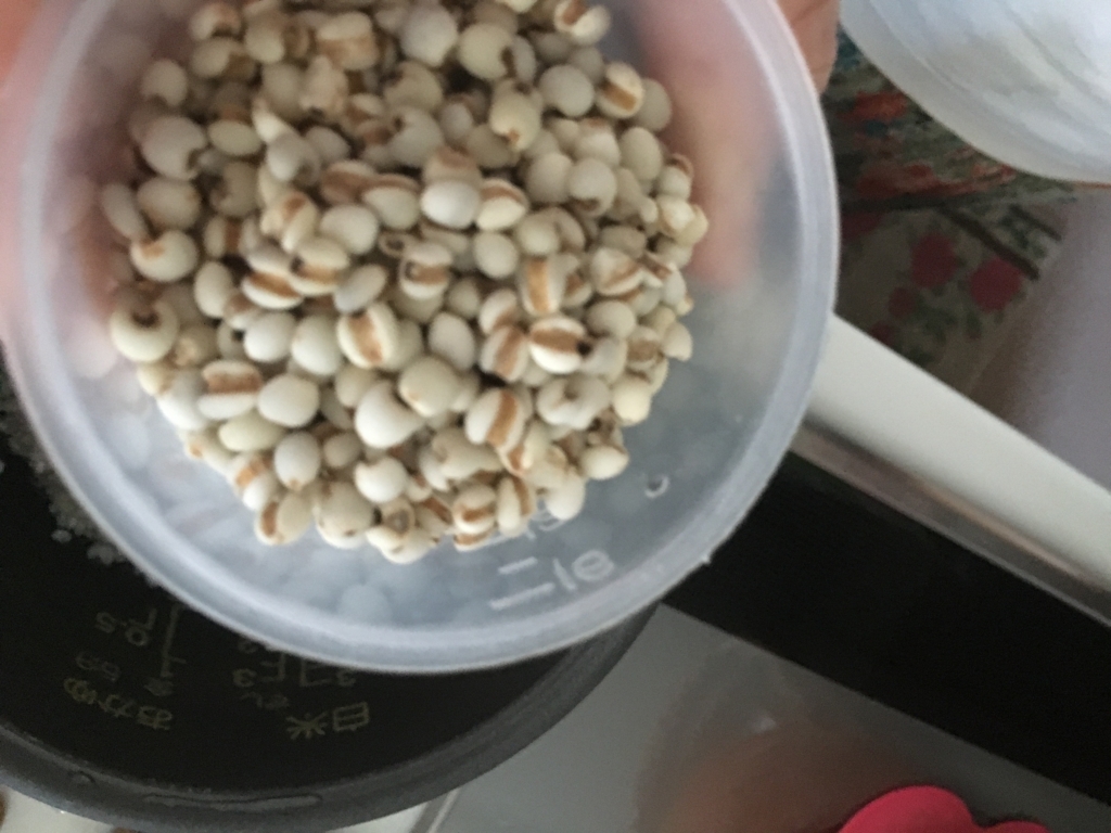 f:id:jdy00247:20180731155906j:plain ヨクイニンご飯