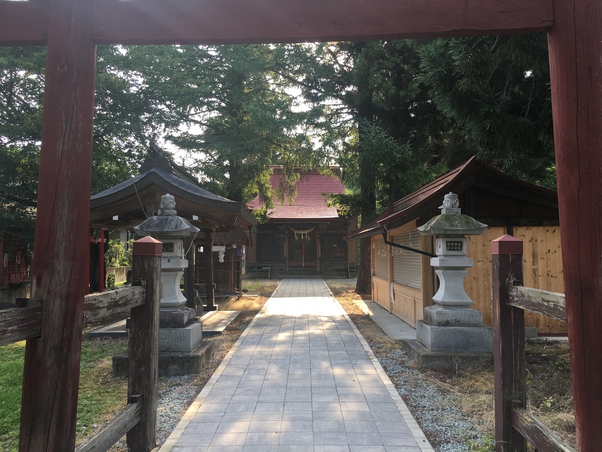 f:id:jdy00247:20190718111304j:plain 東根市神町若木神社
