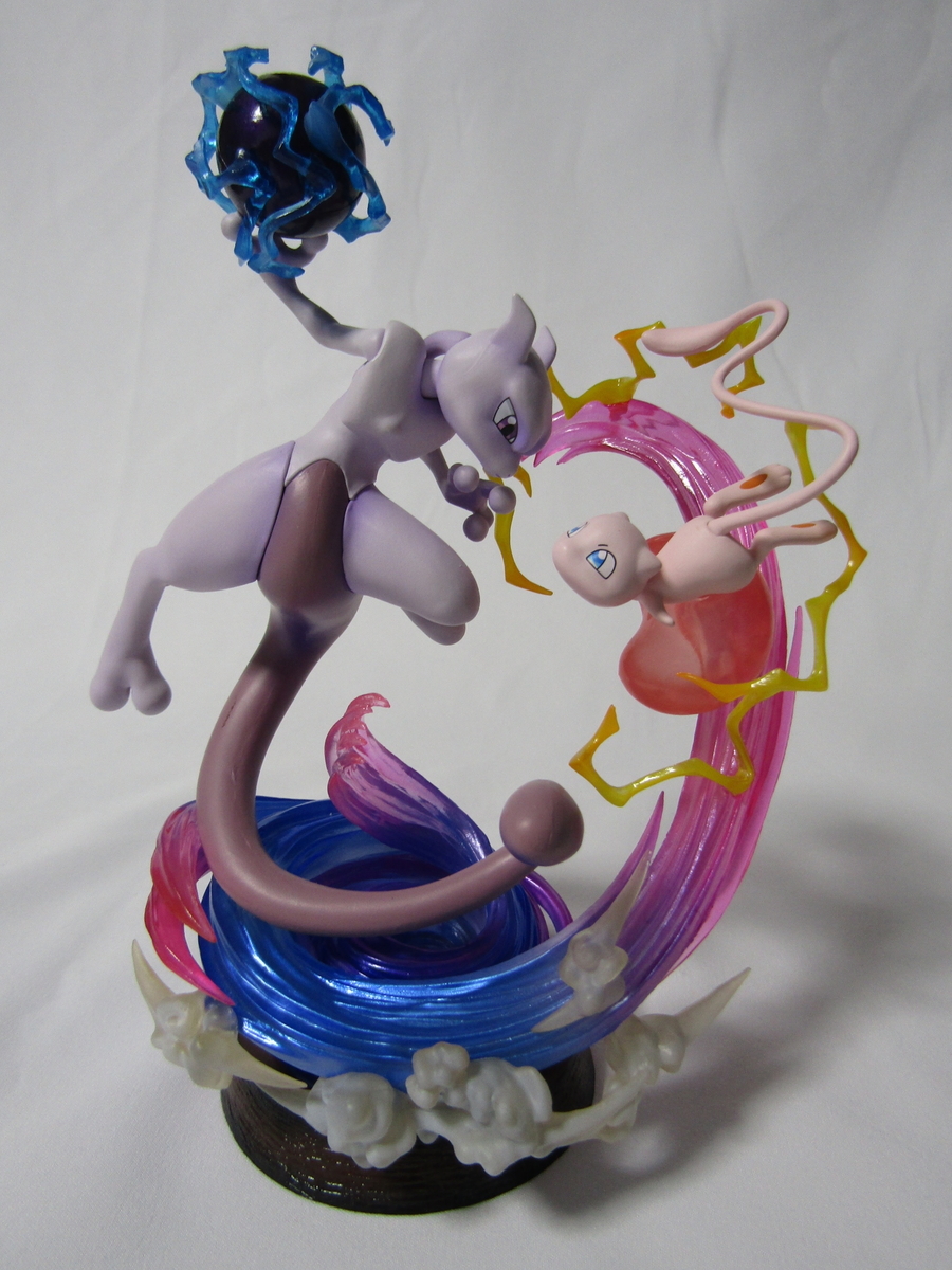 G.E.M.EXシリーズ ポケットモンスター ミュウ&ミュウツー フィギュアの