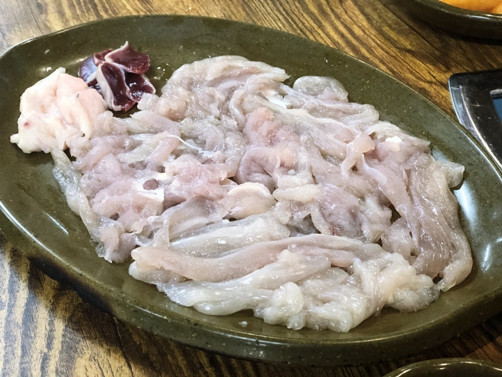 済州島(チェジュ島)グルメ＊鶏胸肉しゃぶしゃぶ鍋～ソンミガーデン