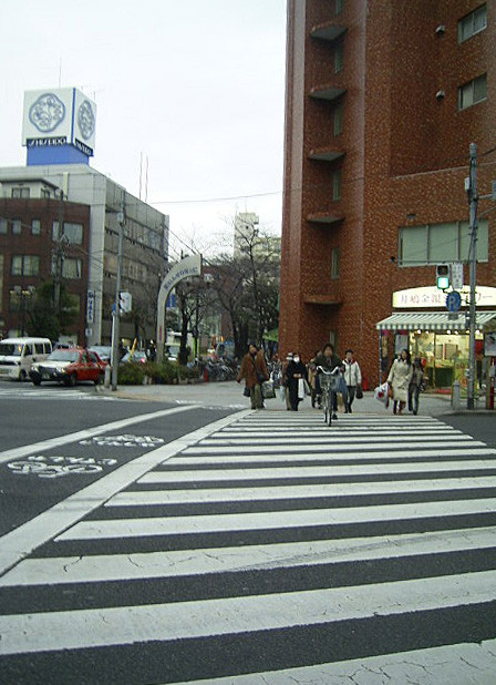 資生堂前