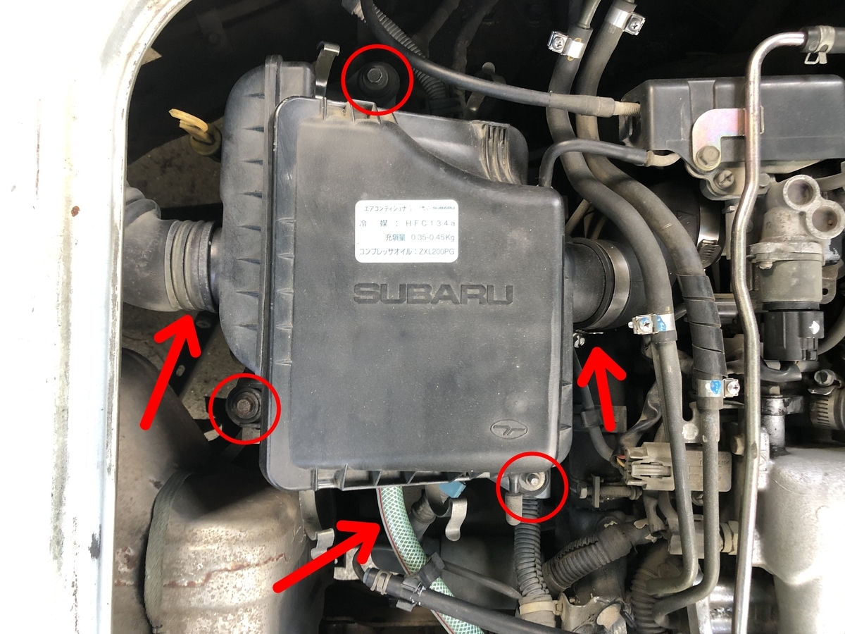 スロットルバルブ清掃 - たちごけworks