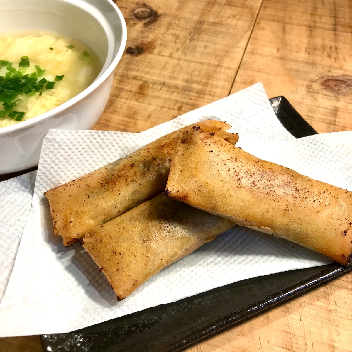 日本一ふつうで美味しい 植野食堂 の春巻き 単身赴任の独り言 In The Jet君 S Kitchen