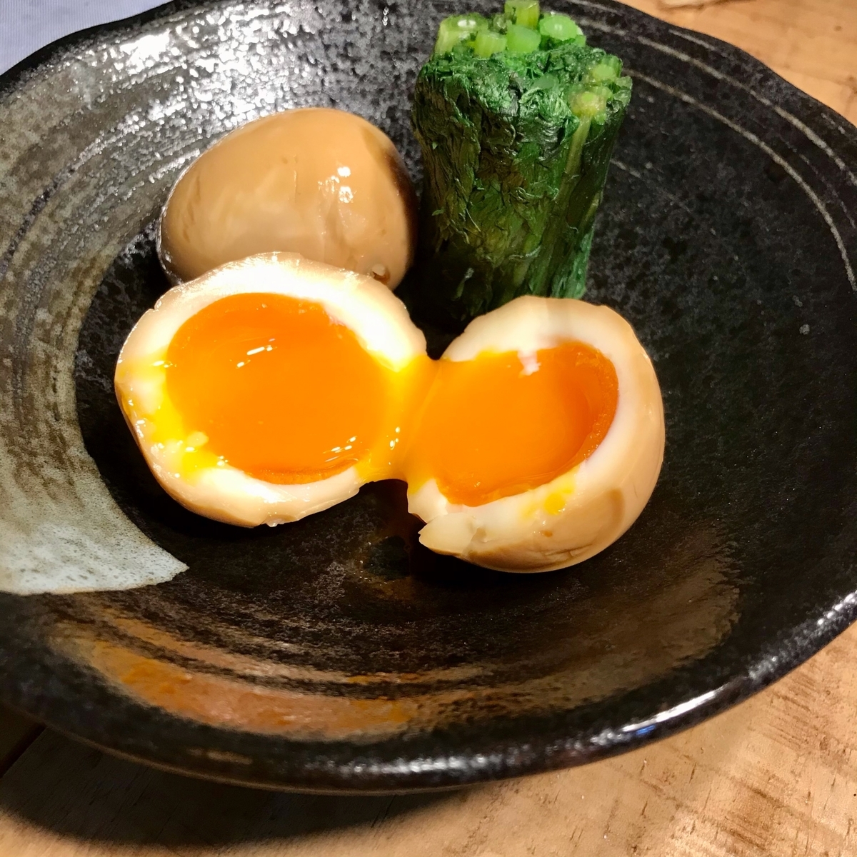 日本一ふつうで美味しい 植野食堂 ではない方の煮卵 単身赴任の独り言 In The Jet君 S Kitchen